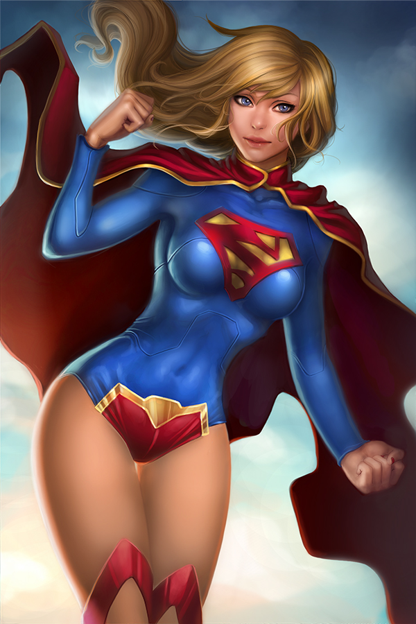 supergirl by lidthesquid on deviantart. dc supergirl sexy fan art. 