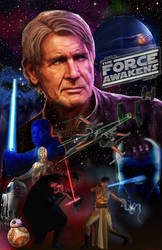 Star Wars : The Force Awakens Movie Poster