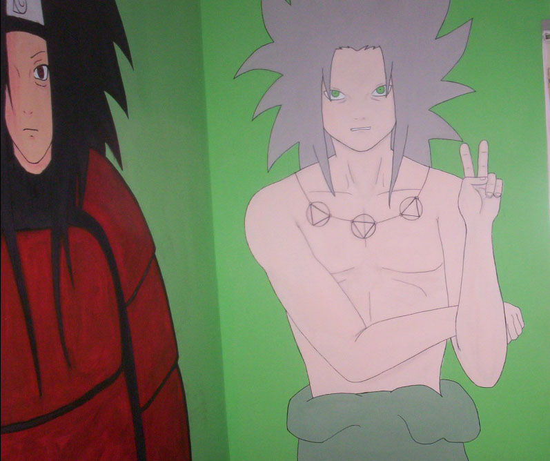 Jashin on my wall done