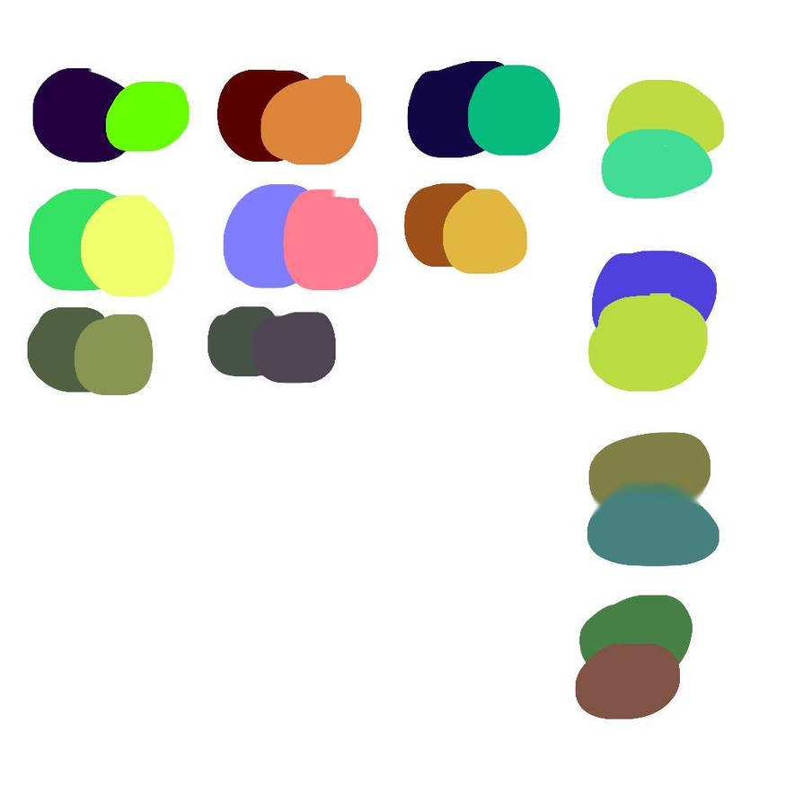 Color Pairs! #1 by YummyDoesStuff on DeviantArt