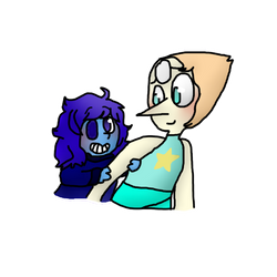 Iolite and Pearl