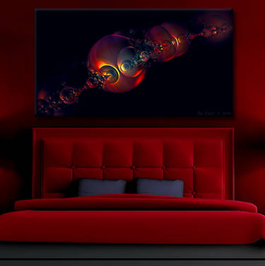 Scarlet Night (on wall)