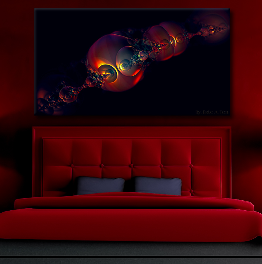 Scarlet Night (on wall)