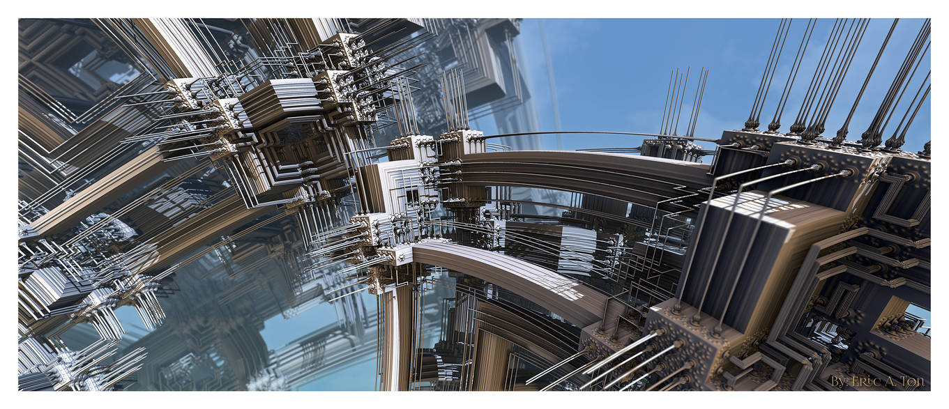 Structural Abstract II by EricTonArts on DeviantArt