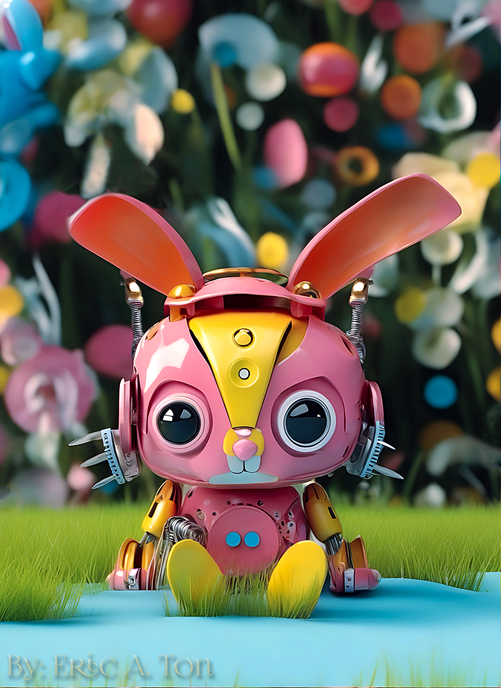 Robo Bunny by EricTonArts on DeviantArt