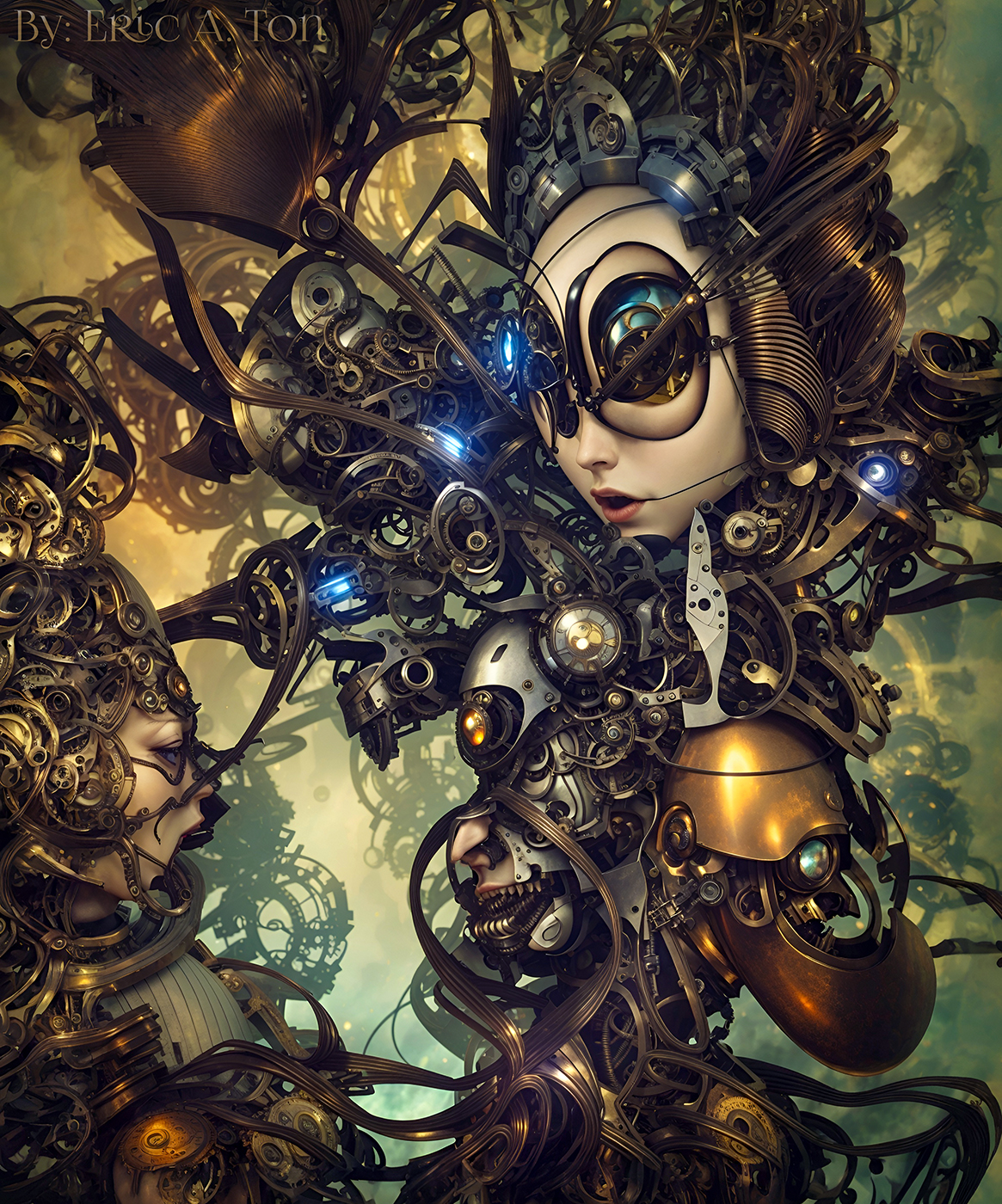 My Mechanical Nightmare by EricTonArts on DeviantArt