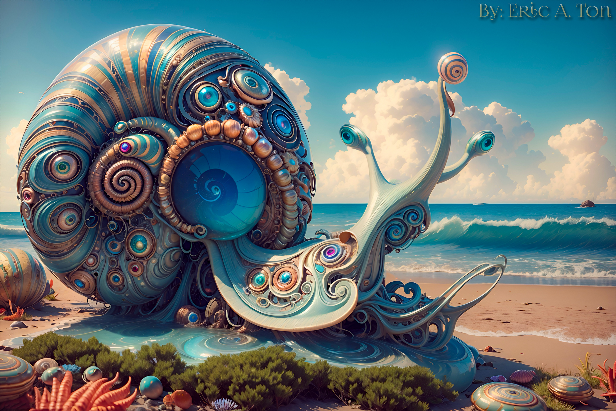 Ocean Spiral by marijeberting on DeviantArt
