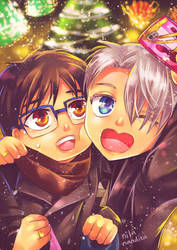 Merry Christmas and HBD, Victor.