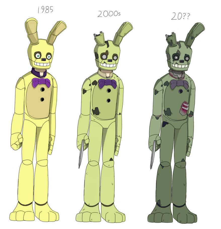 Springtrap timeline in fnaf movie by bellamxp on DeviantArt