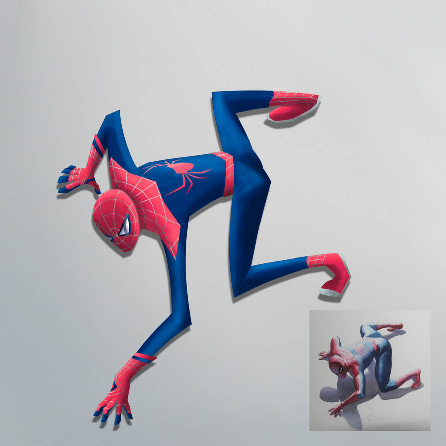 Spider-Man Alex ross inspired by bellamxp on DeviantArt
