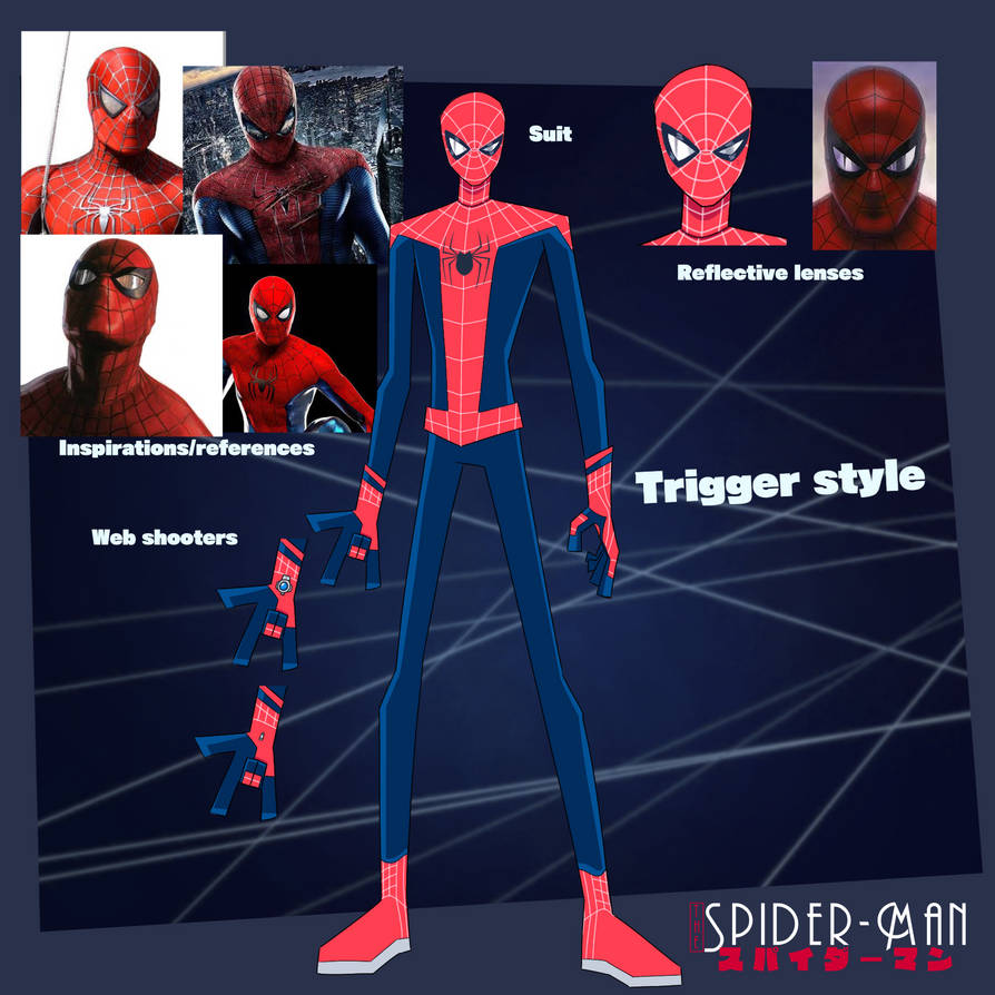 Spider-Man design update by bellamxp on DeviantArt