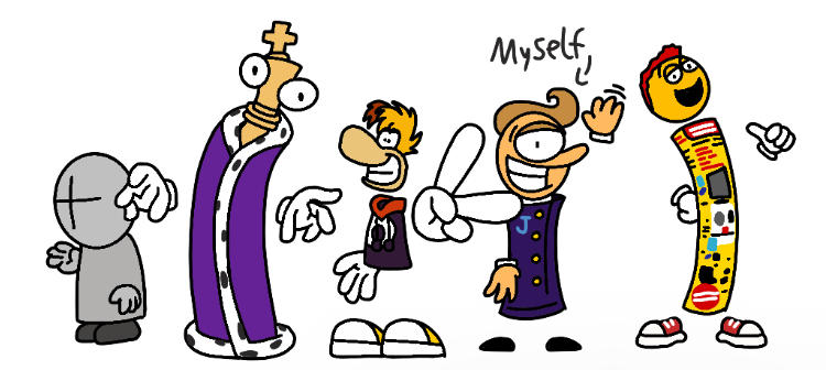 Does Anyone think I look resembled to 4 Character? by jackson6482 on ...