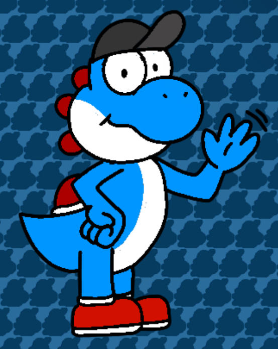 RanKam The Blue Yoshi! by jackson6482 on DeviantArt