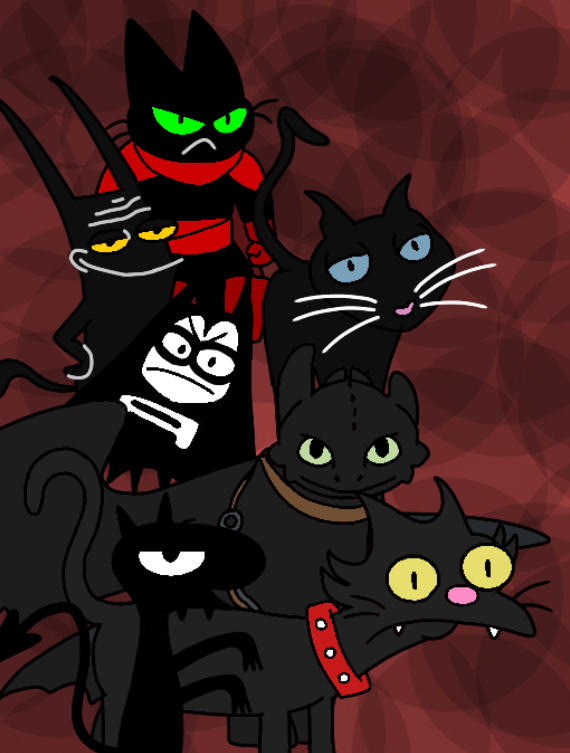 Dark Critters Resembled Characters!!! Part 8 - Black Critters! by jackson6482 on ...