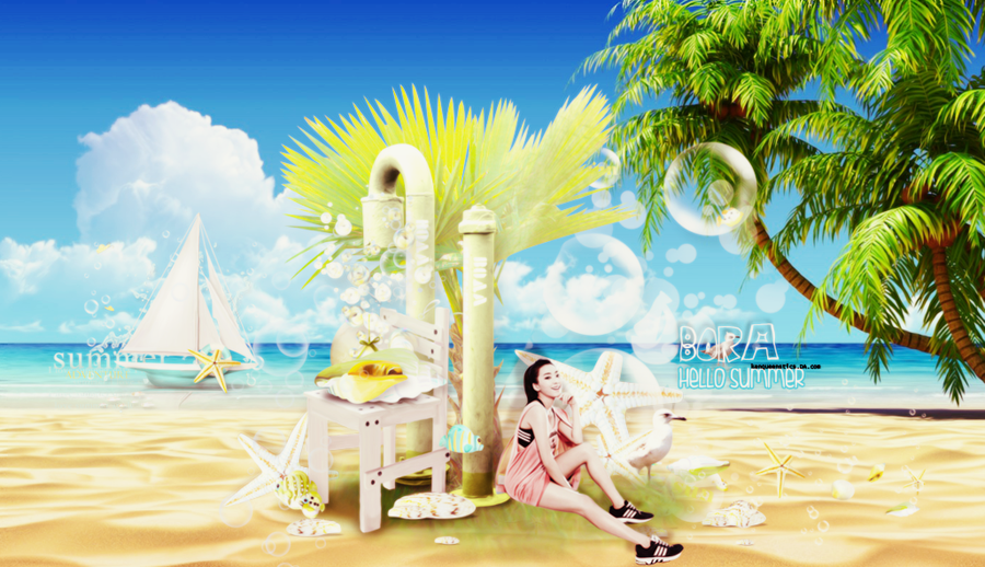 [140612] Wallpaper Dasom Hello Summer