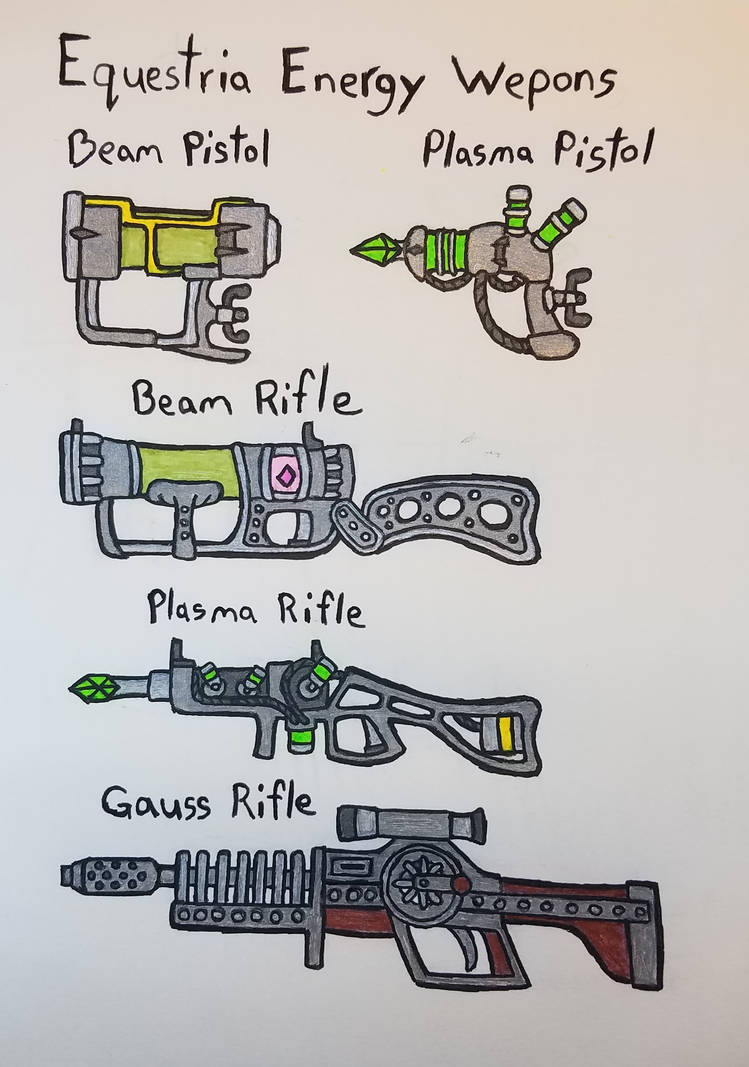 Fallout: Equestria, Luna Doctrine, Energy Guns. by Dice-Warwick on