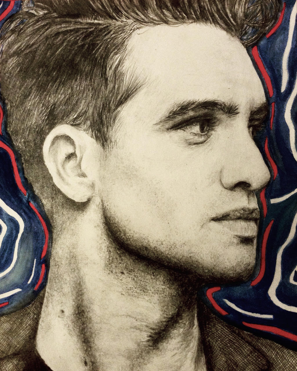 Brendon Urie drawing by lokitty-art on DeviantArt