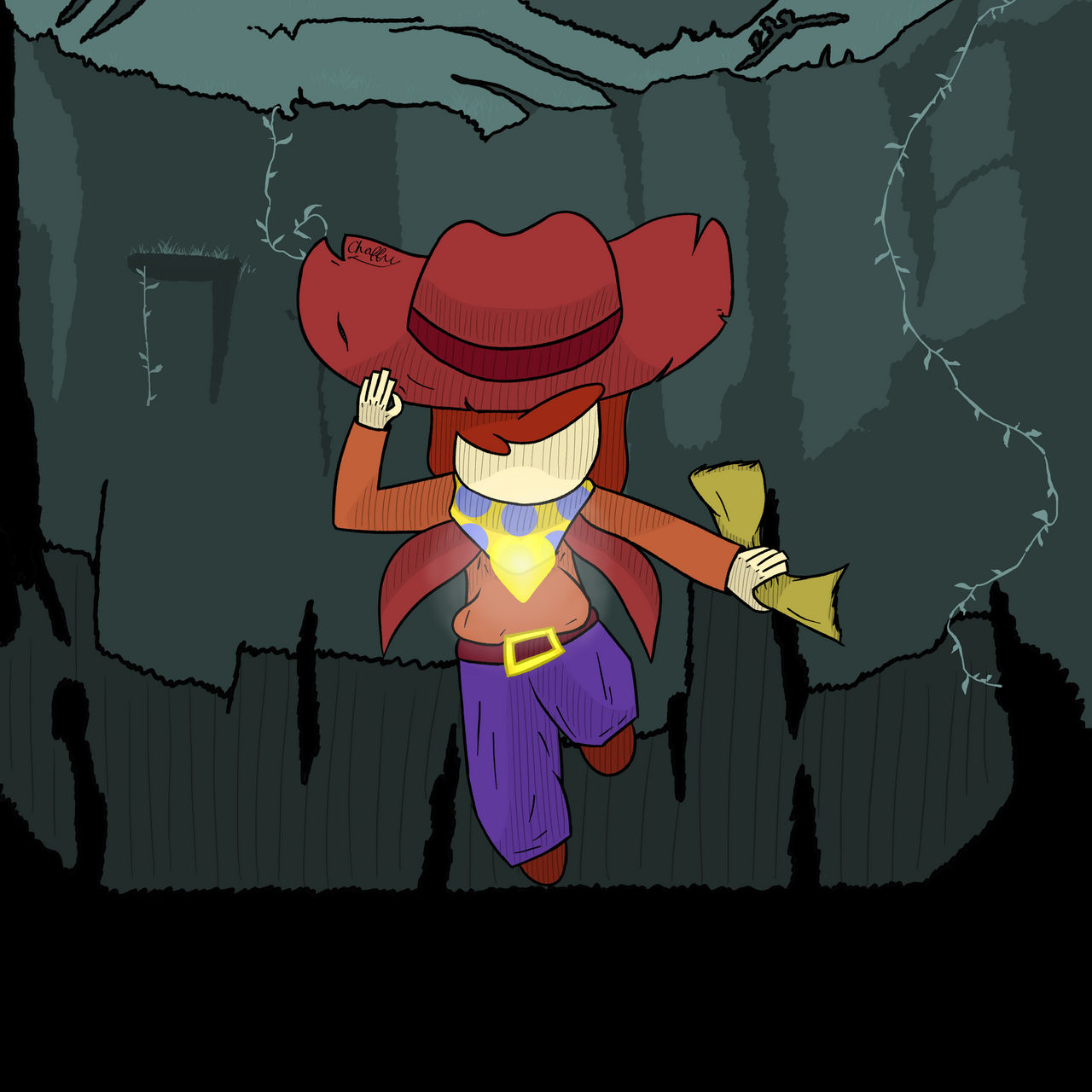 Undertale Yellow - Clover | 15.12 by Chaffuu on DeviantArt