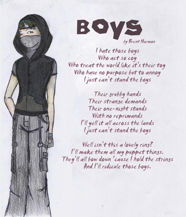 Boys, a vent poem.