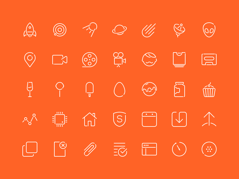 Line icons