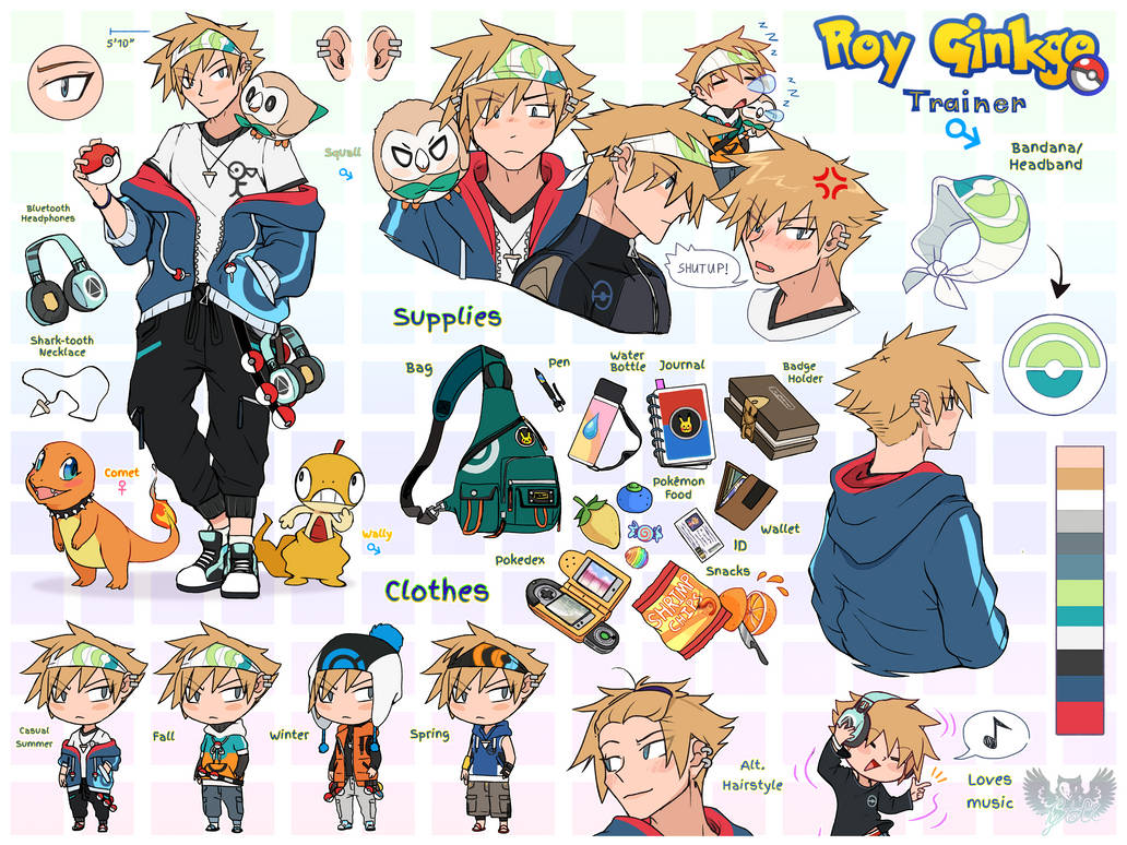 Roy Reff 2022 POKEMON by Tytofi on DeviantArt