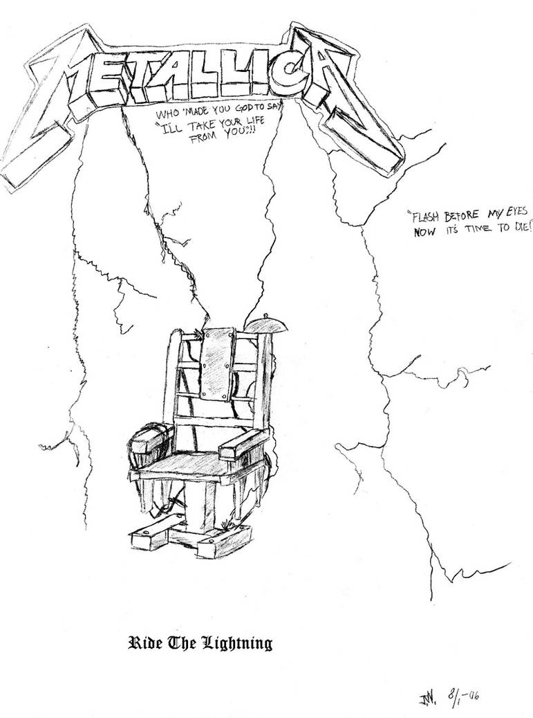 Metallica Ride the Lightning by Jimmpan on DeviantArt