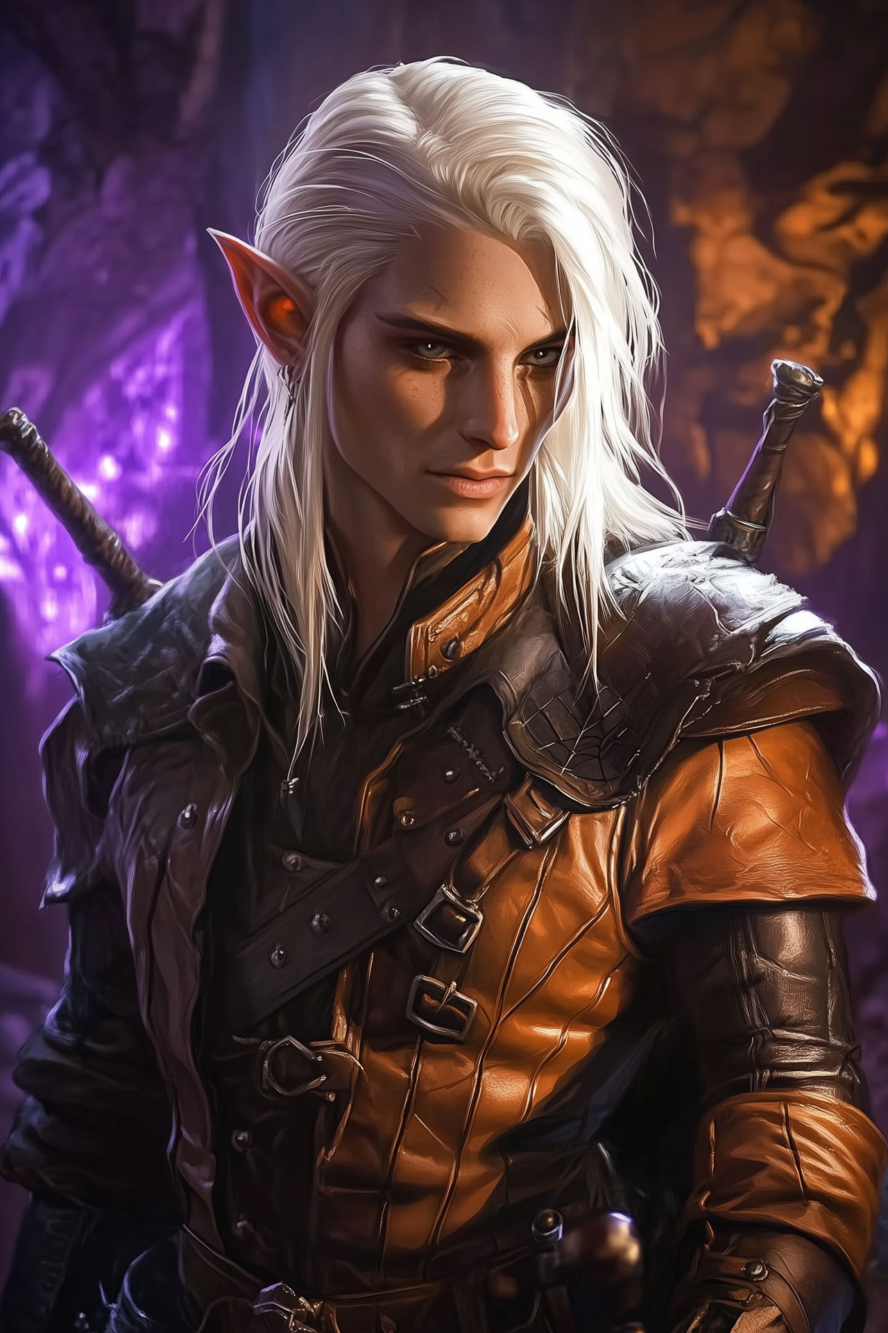 Elven (Male 003) by FallensAI on DeviantArt