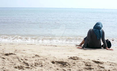 me, sand, wave, wind, sun...