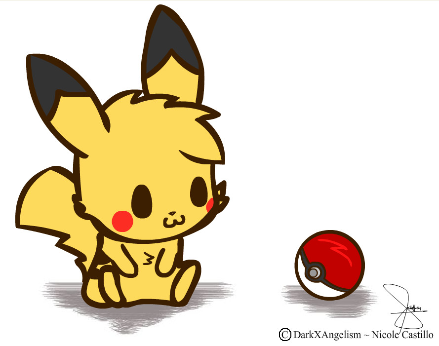 Chibi Pikachu by DarkXAngelism on DeviantArt