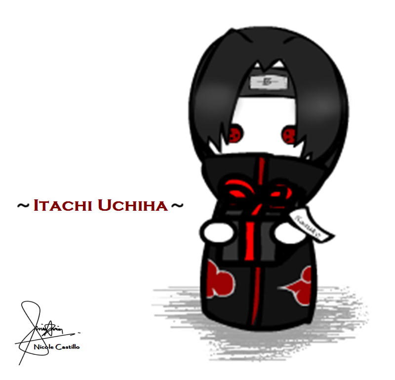 Chibi Itachi: Christmas Art