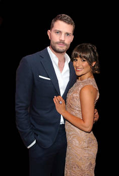 Lea Michele and Jamie Dornan Manip 8