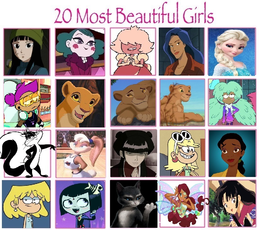 Most Female Deviantart 20 Most Beautiful Girls 2 by purplelion12 on DeviantArt