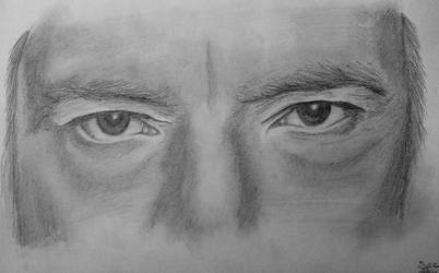 Drawing Alan Rickman Eyes