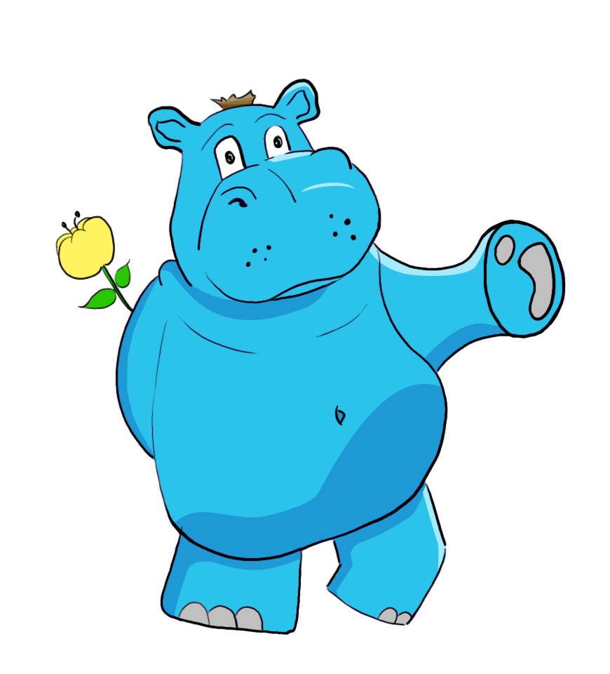 Hippo Cartoon