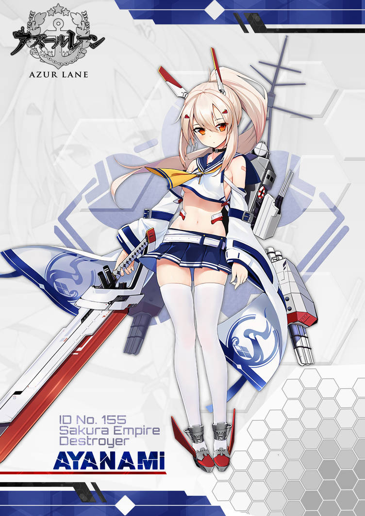Ayanami Azur lane poster A2 by eriri94 on DeviantArt