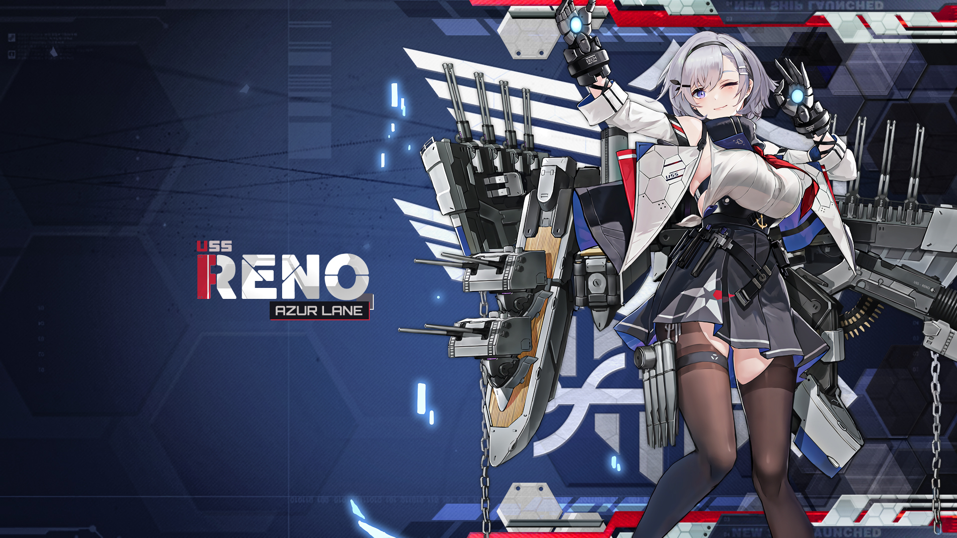 Reno Azur Lane Wallpaper by eriri94 on DeviantArt