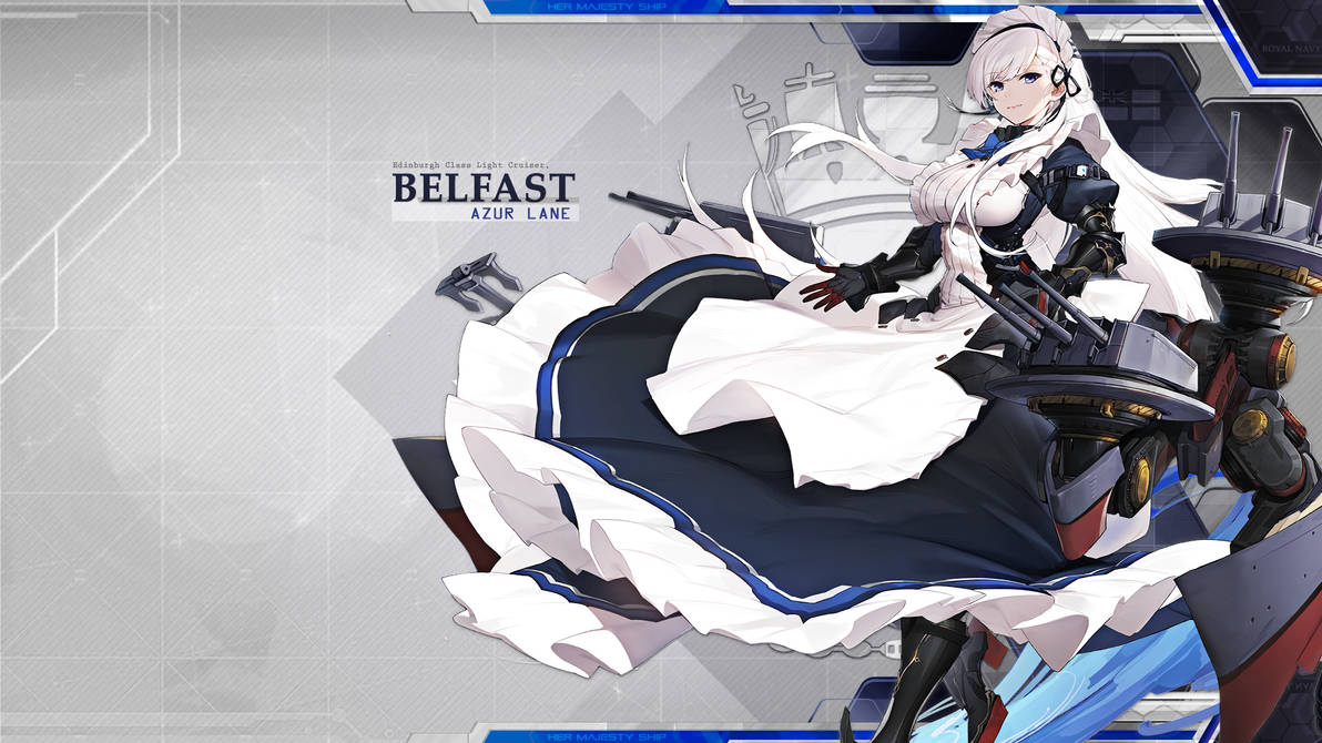 BELFAST AZUR LANE WALLPAPER by eriri94 on DeviantArt