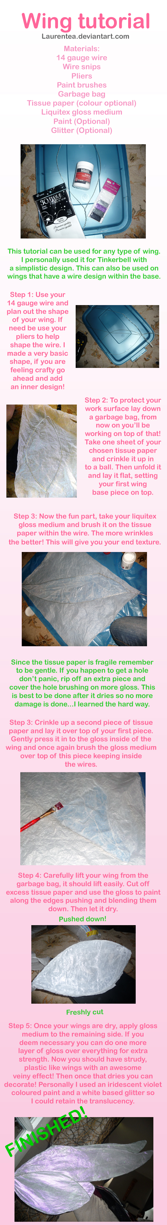 Wing tutorial: Fairy wings