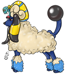 Female | Furfrou Mareep by ParadoxSketchbook