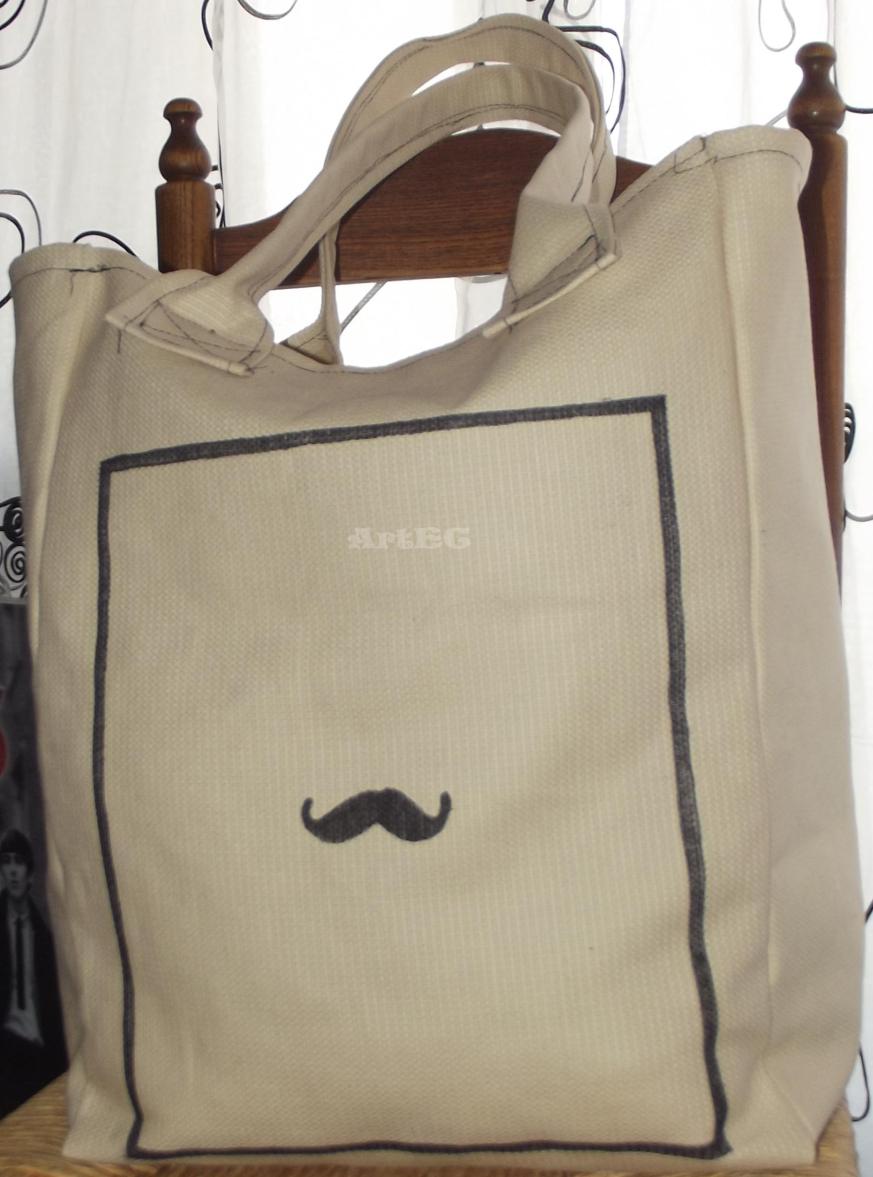 Mustache Bag