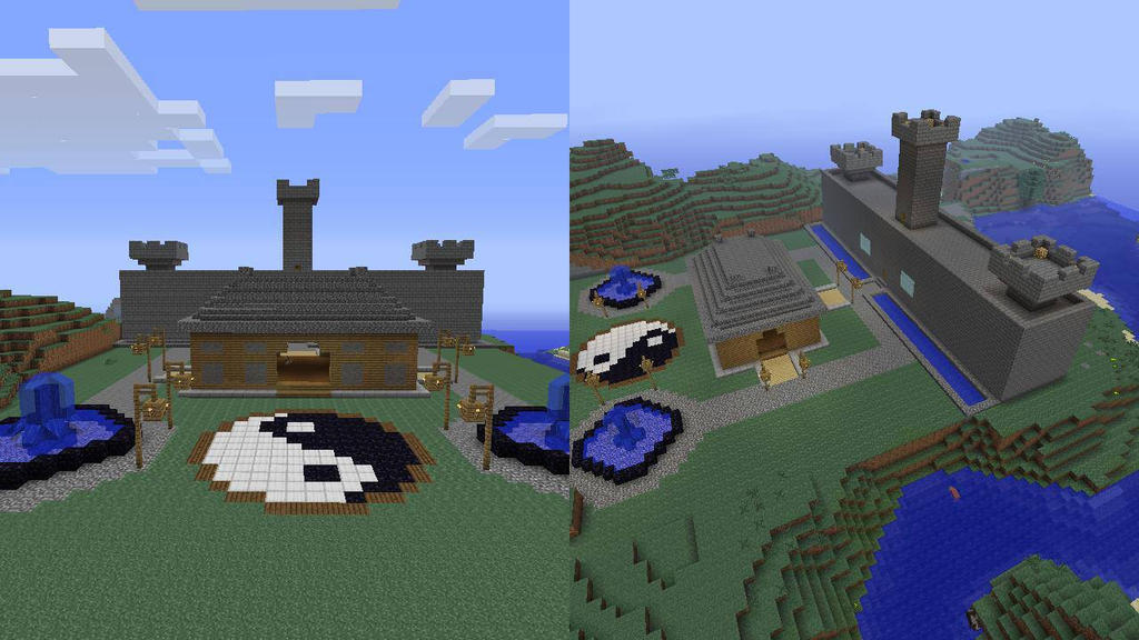 Minecraft Dojo W I P By Mandalorianknight On Deviantart