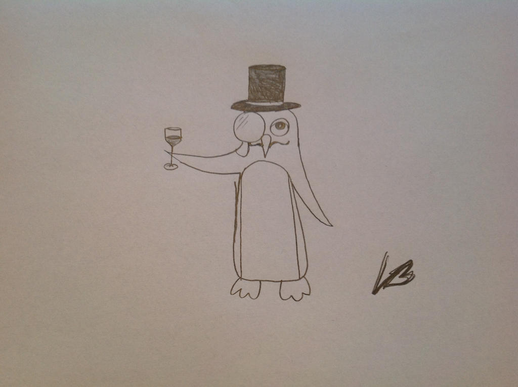 Fancy penguin