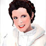 Princess Leia Painting (Tribute to Carrie Fisher)