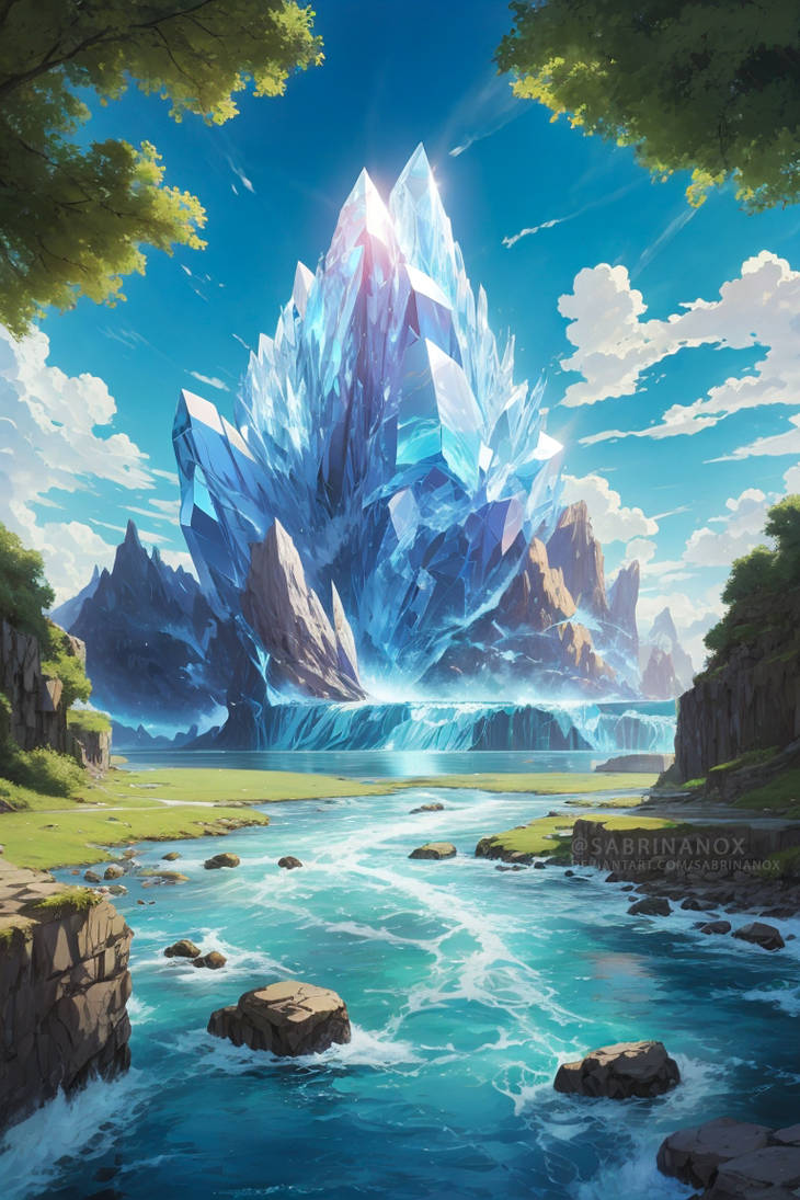 Landscape Crystal Fantasy Kingdom 2 By SabrinaNox On DeviantArt landscape-crystal-fantasy-kingdom-2-by-sabrinanox-on-deviantart
