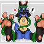 Sebafox Lucario Tickled from Furaffinity 3