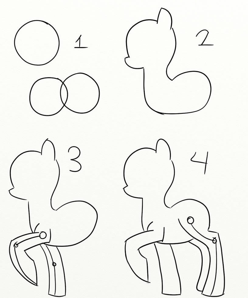 MLP body tutorial by HuckleberryPony on DeviantArt