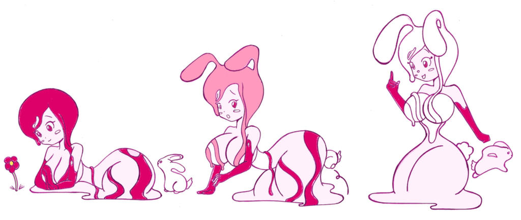 Slime girls: bunnies