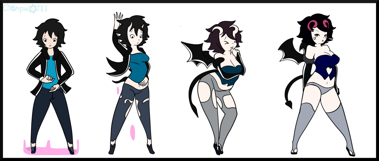 Succubus Transformation by ChompWorks on DeviantArt