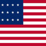 USA - 15 stars and stripes flag
