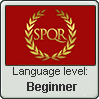 Latin language level BEGINNER